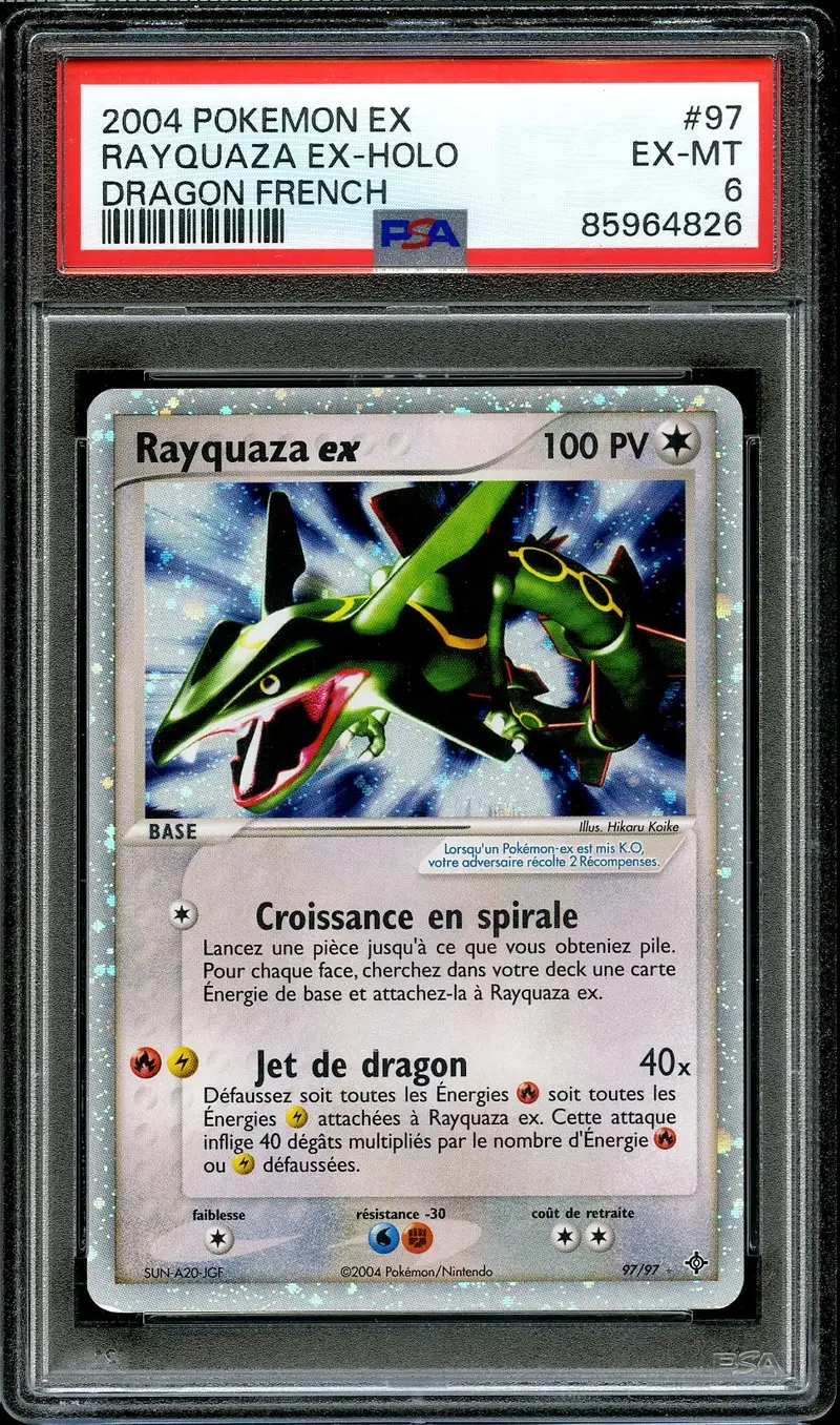 PSA 6 Rayquaza Ex