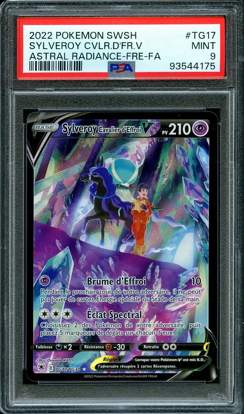 PSA 9 Sylveroy Cavalier d'Effroi V