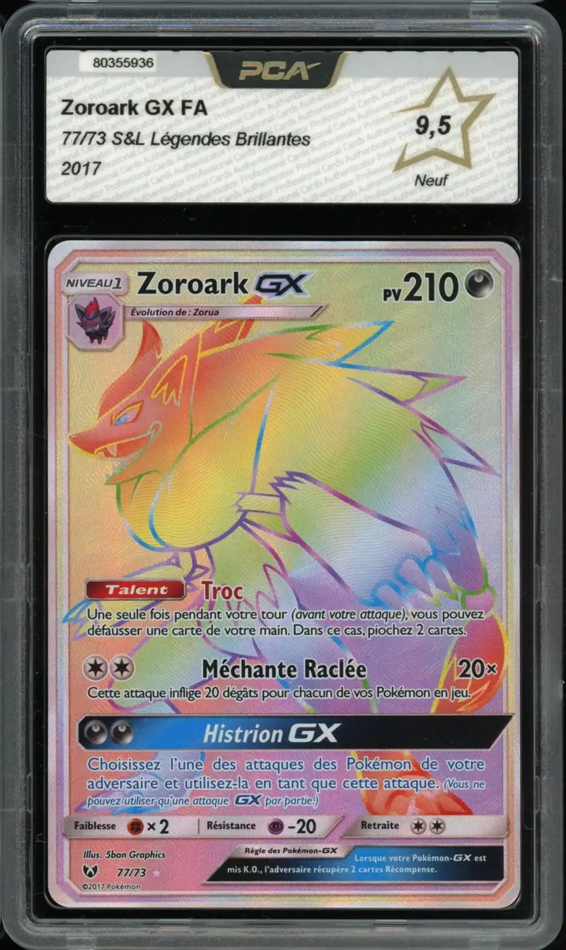 PCA 9.5 Zoroark Gx Rainbow