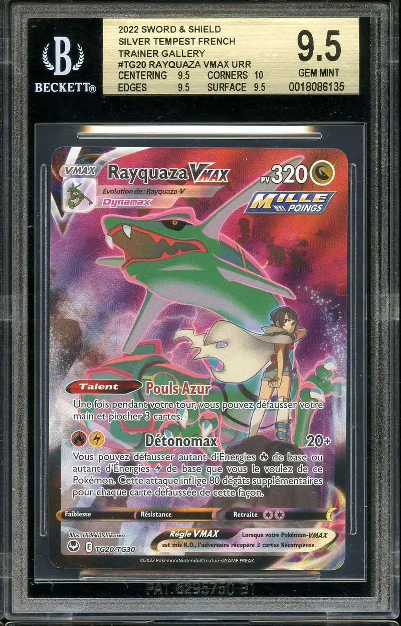 BGS 9.5 Rayquaza VMax