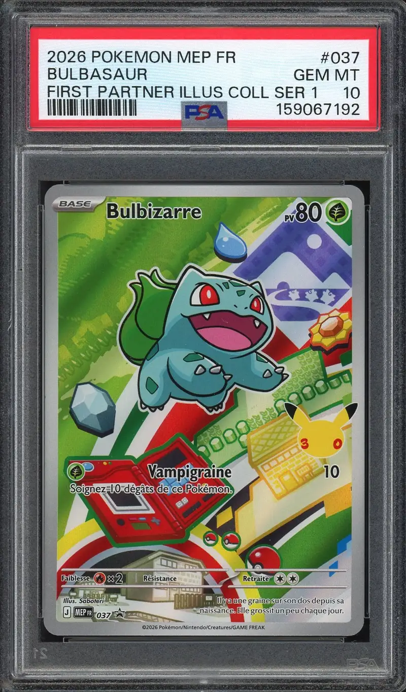 PSA 10 Bulbizarre