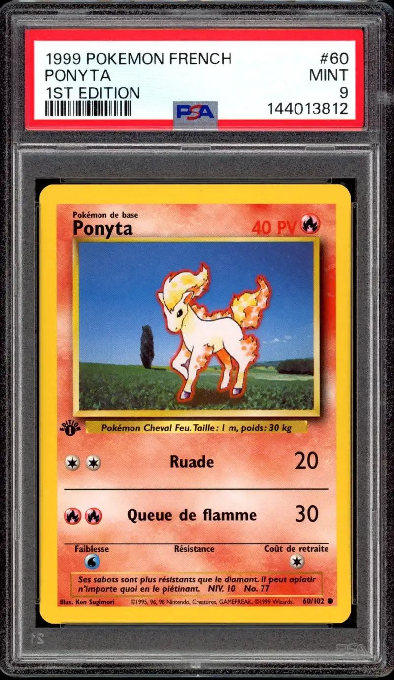 PSA 9 Ponyta