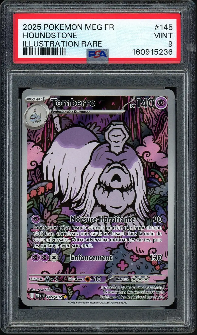 PSA 9 Tomberro