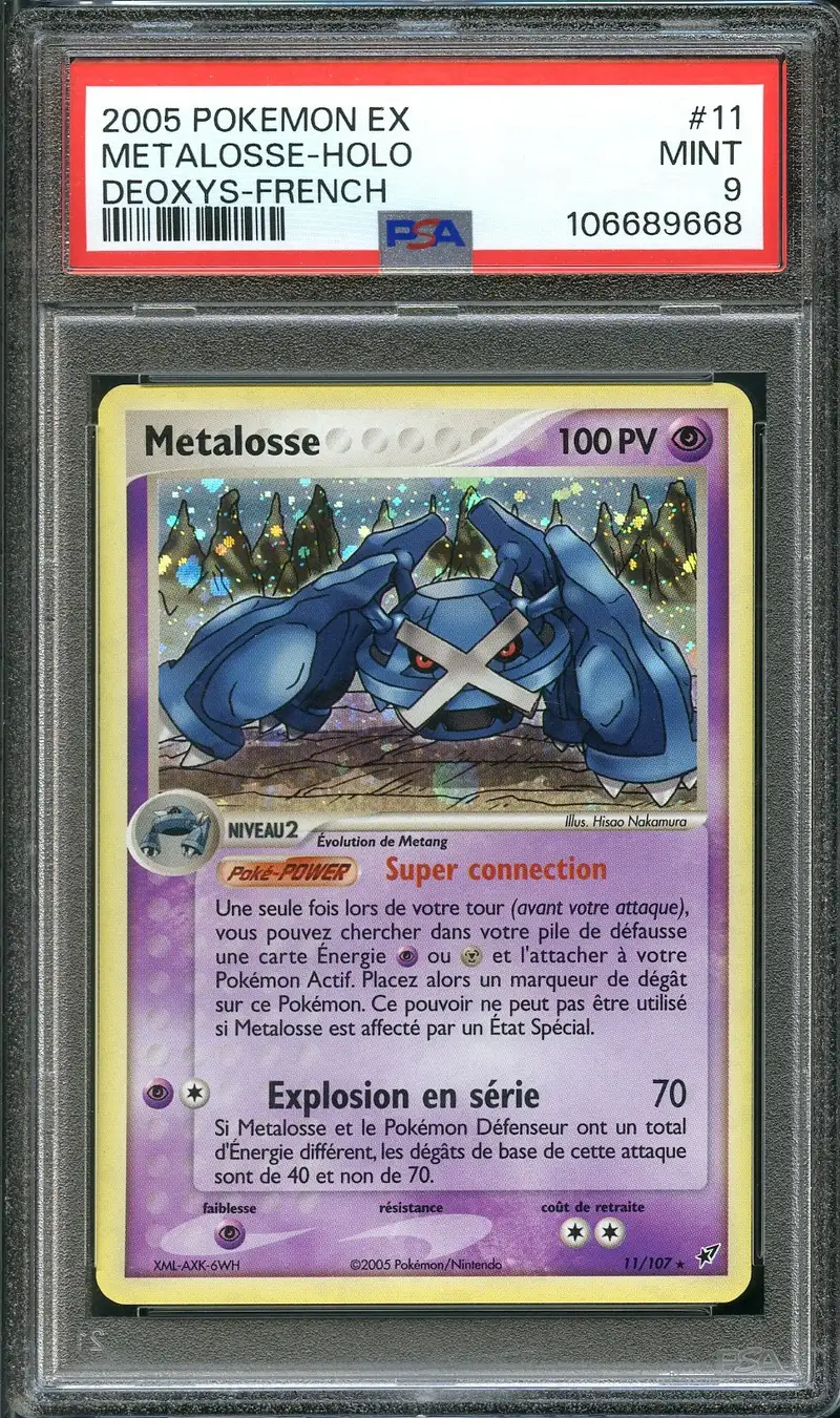 PSA 9 Métalosse Holo
