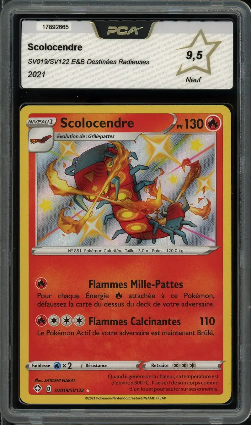 PCA 9.5 Scolocendre Holo Shiny