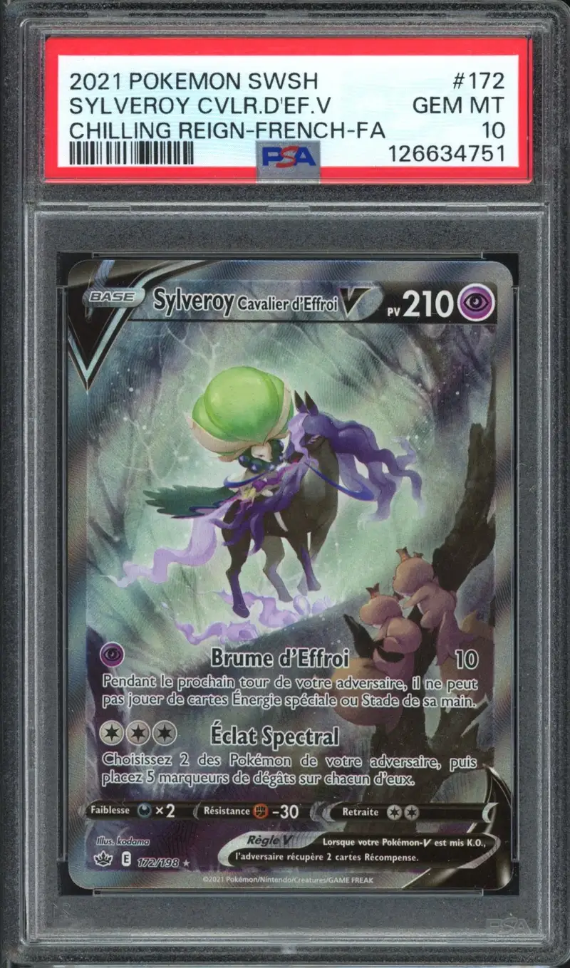 PSA 10 Sylveroy Cavalier d'Effroi V