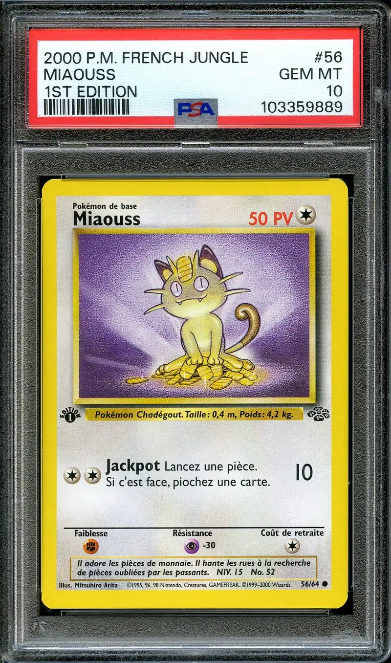 PSA 10 Miaouss