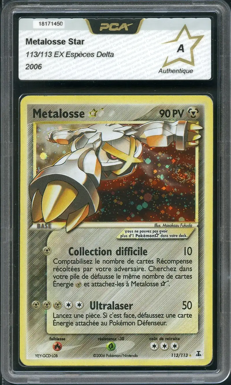 PCA A Métalosse Gold Star