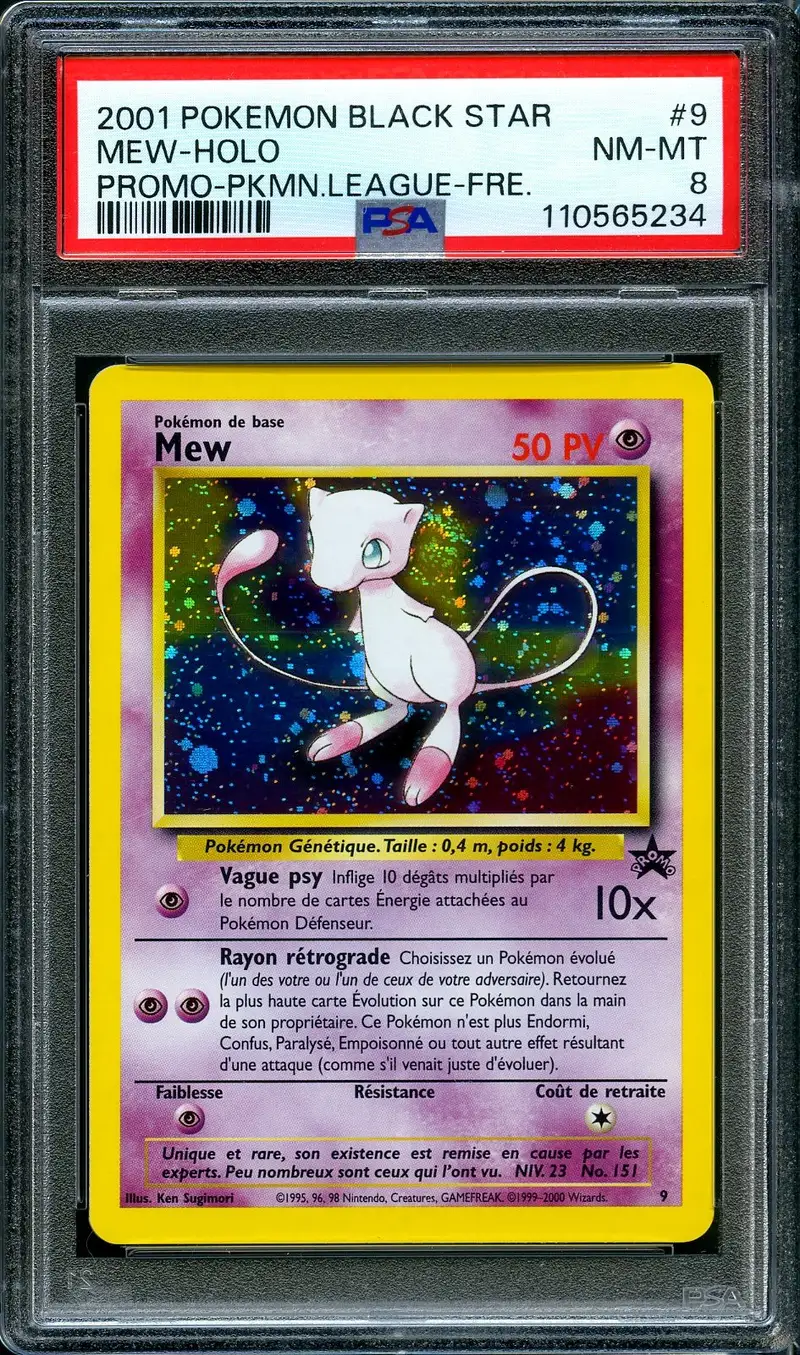 PSA 8 Mew Holo