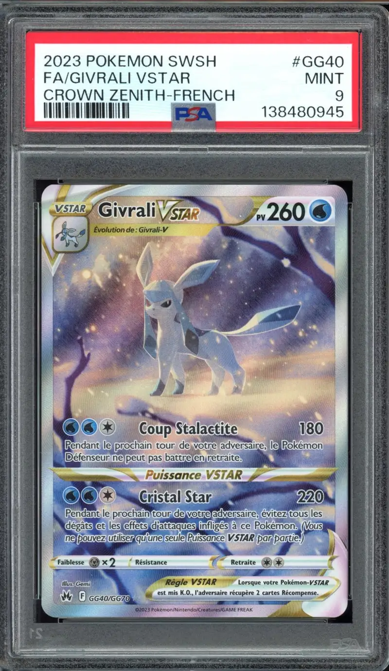 PSA 9 Givrali VStar