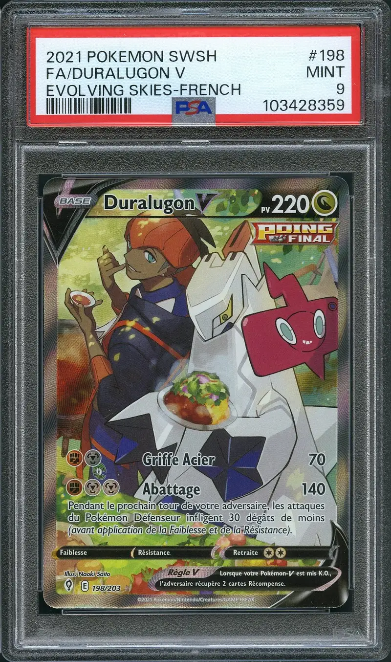 PSA 9 Duralugon V