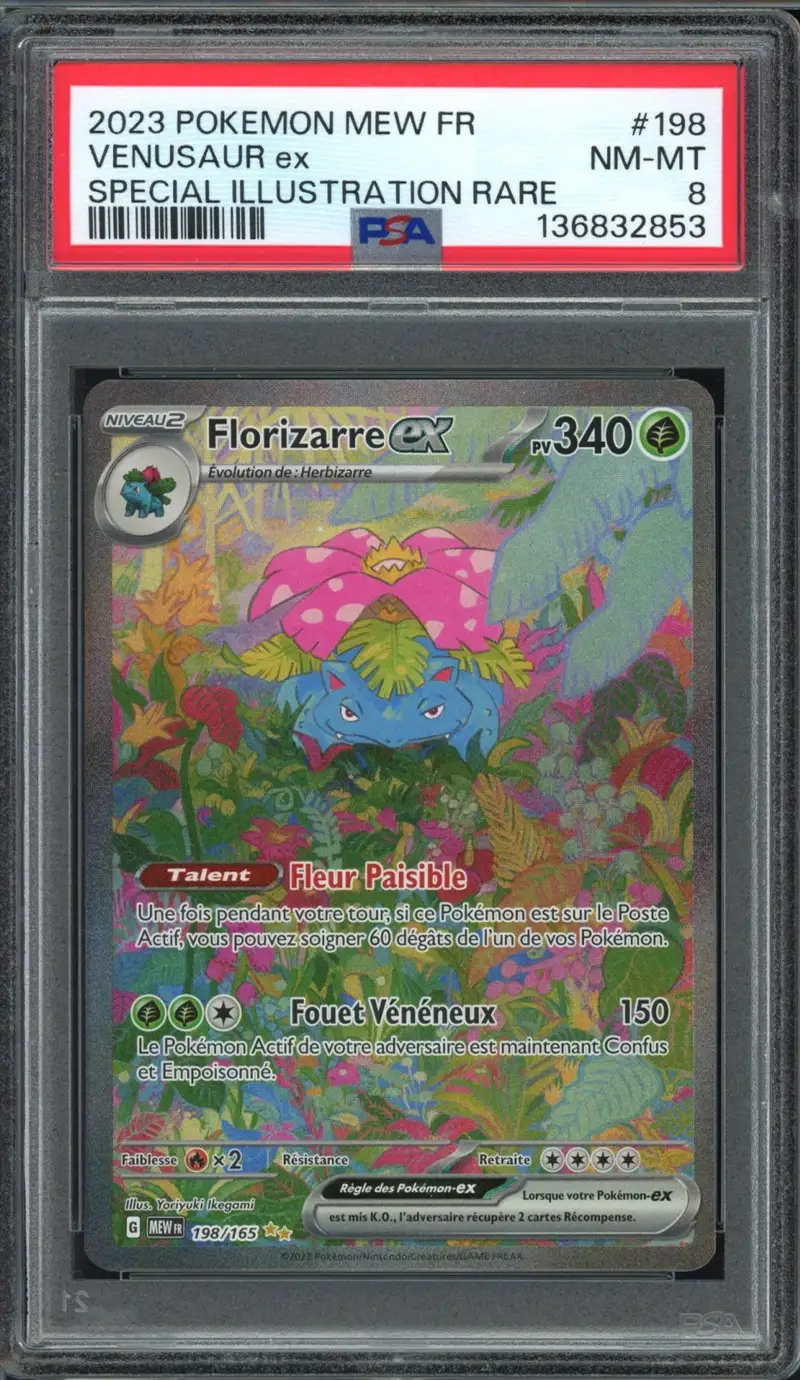 PSA 8 Florizarre Ex