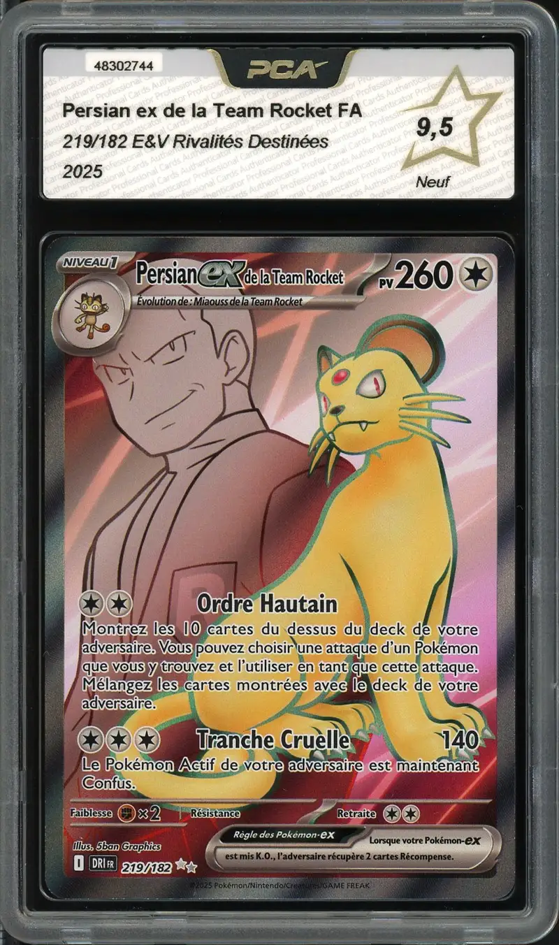 PCA 9.5 Persian Ex de la Team Rocket