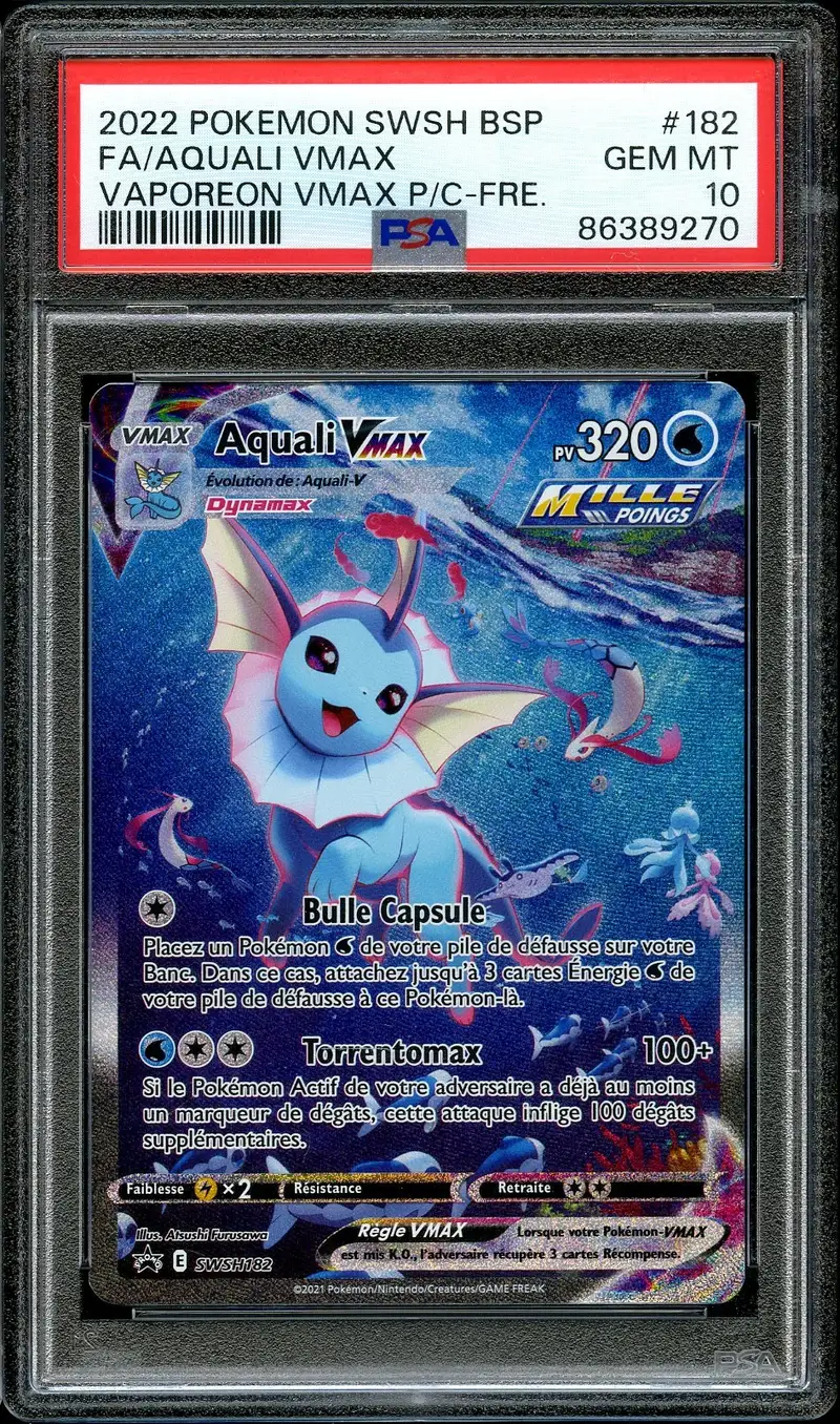 PSA 10 Aquali VMax