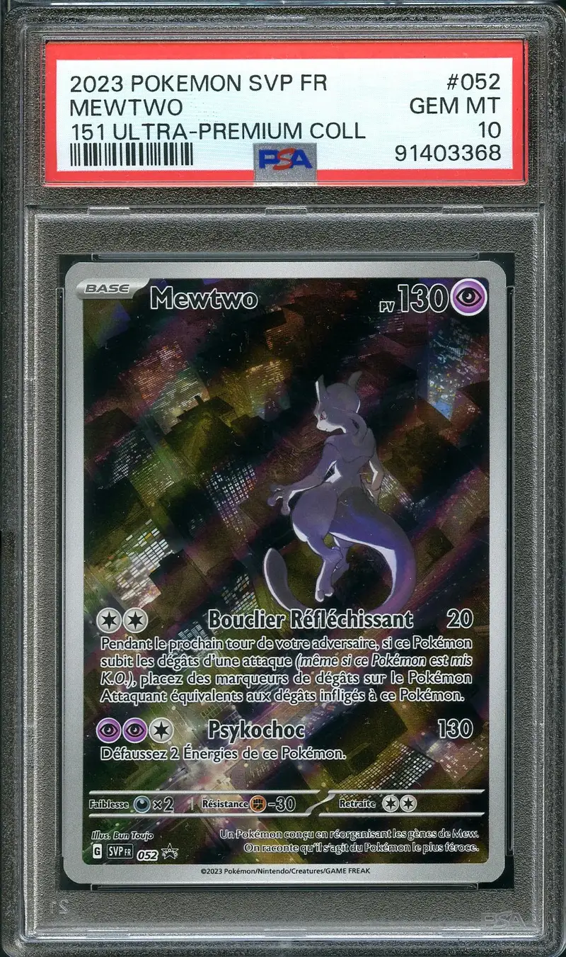 PSA 10 Mewtwo