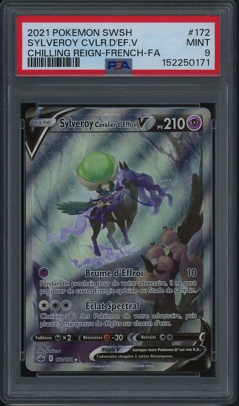 PSA 9 Sylveroy Cavalier d'Effroi V
