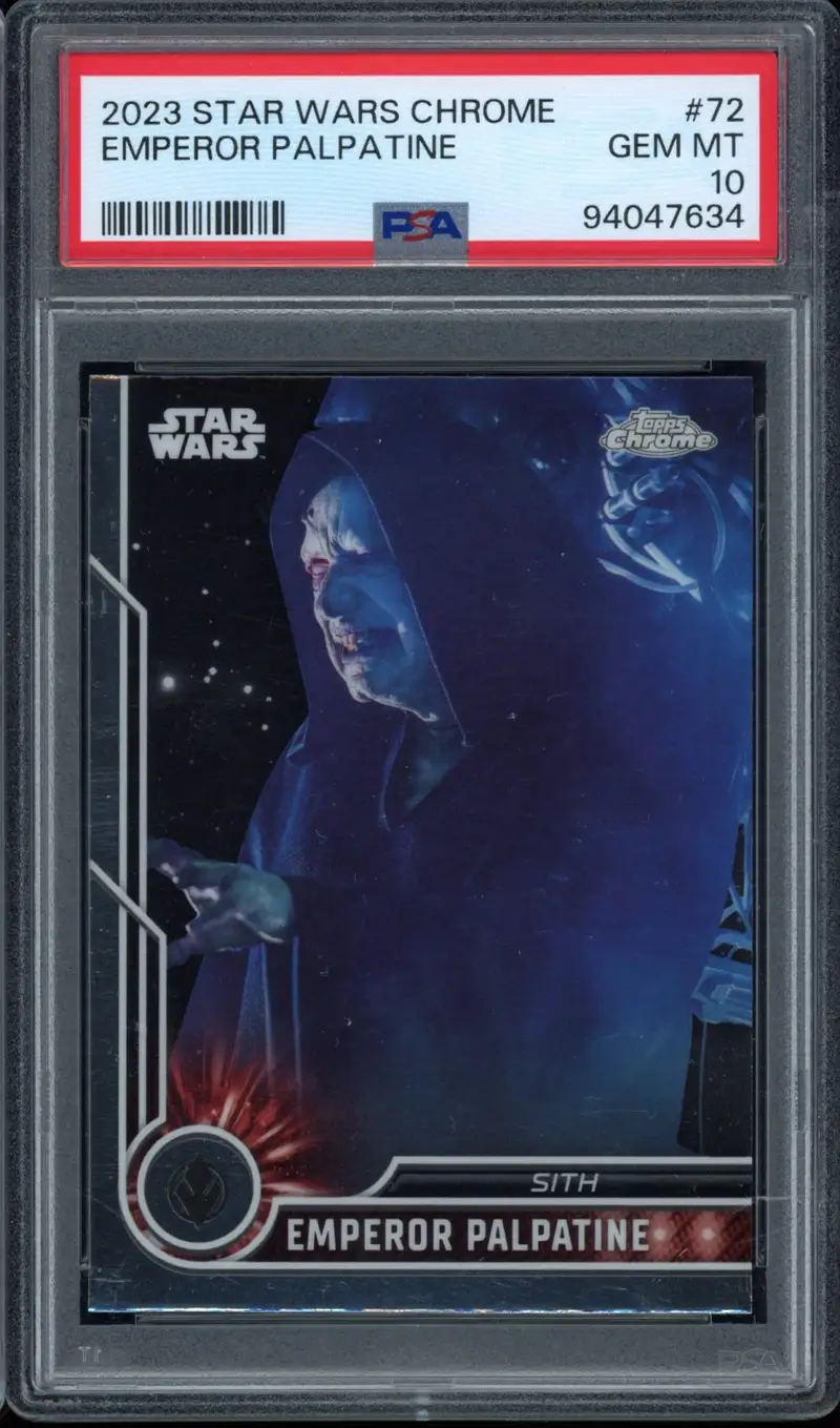 PSA 10 Emperor Palpatine