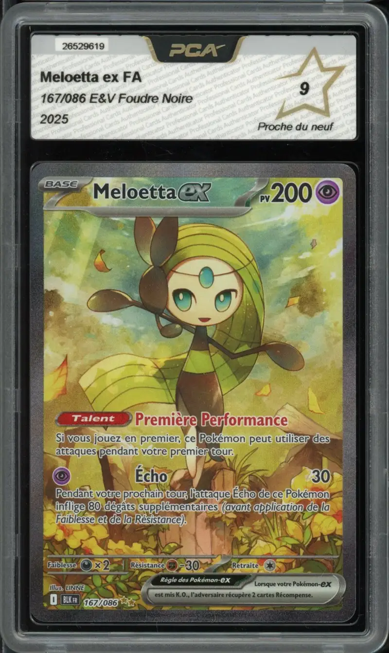 PCA 9 Meloetta Ex