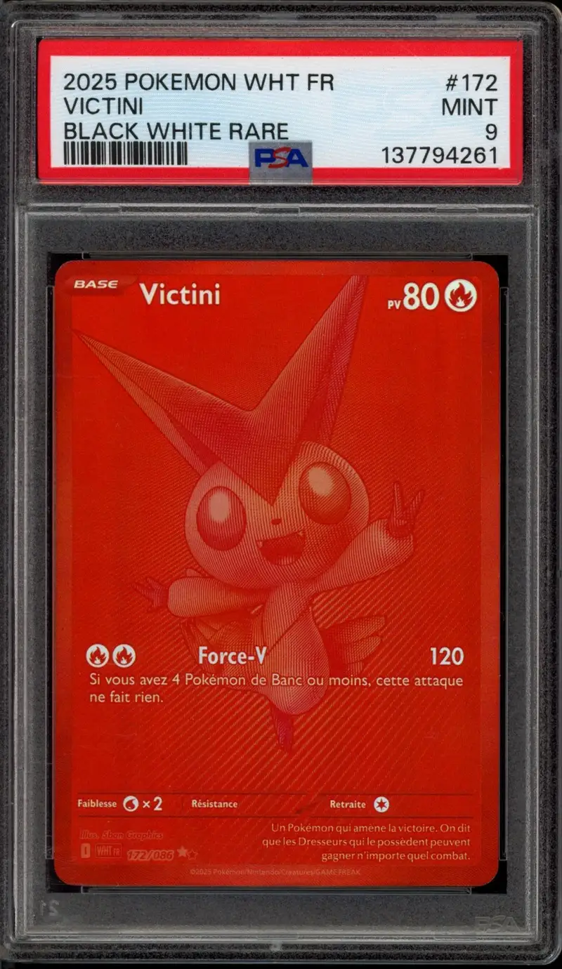 PSA 9 Victini