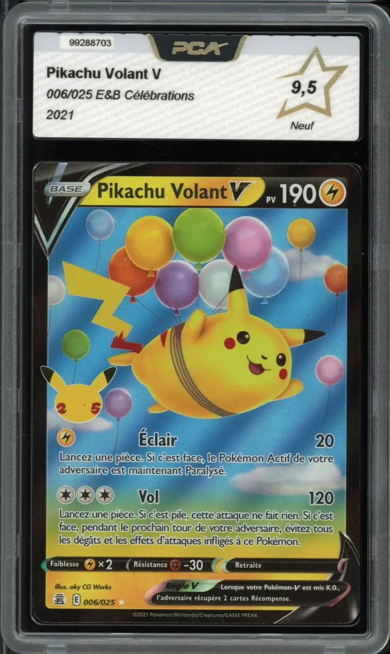 PCA 9.5 Pikachu Volant V