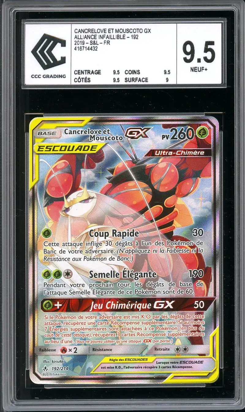 CCC 9.5 Cancrelove et Mouscoto Gx