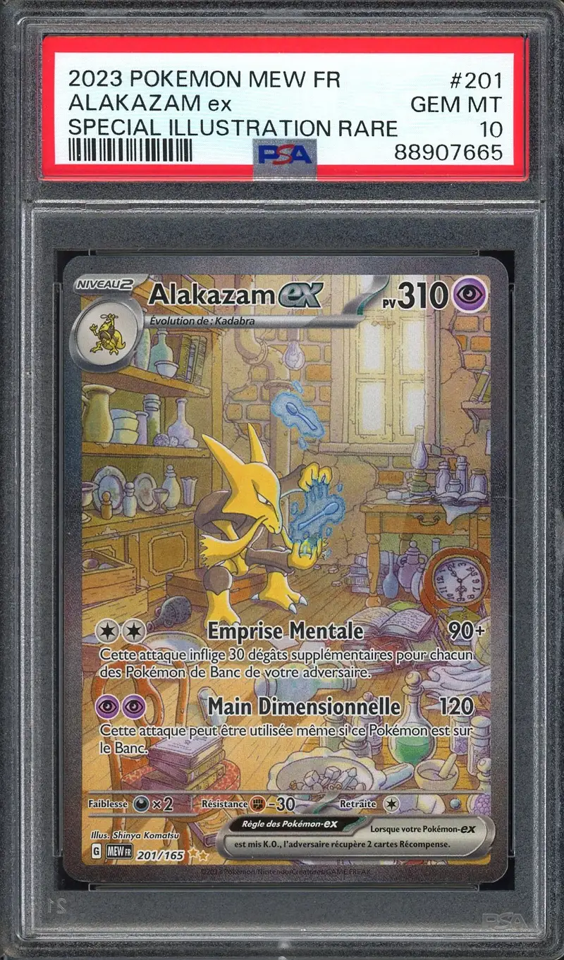 PSA 10 Alakazam Ex