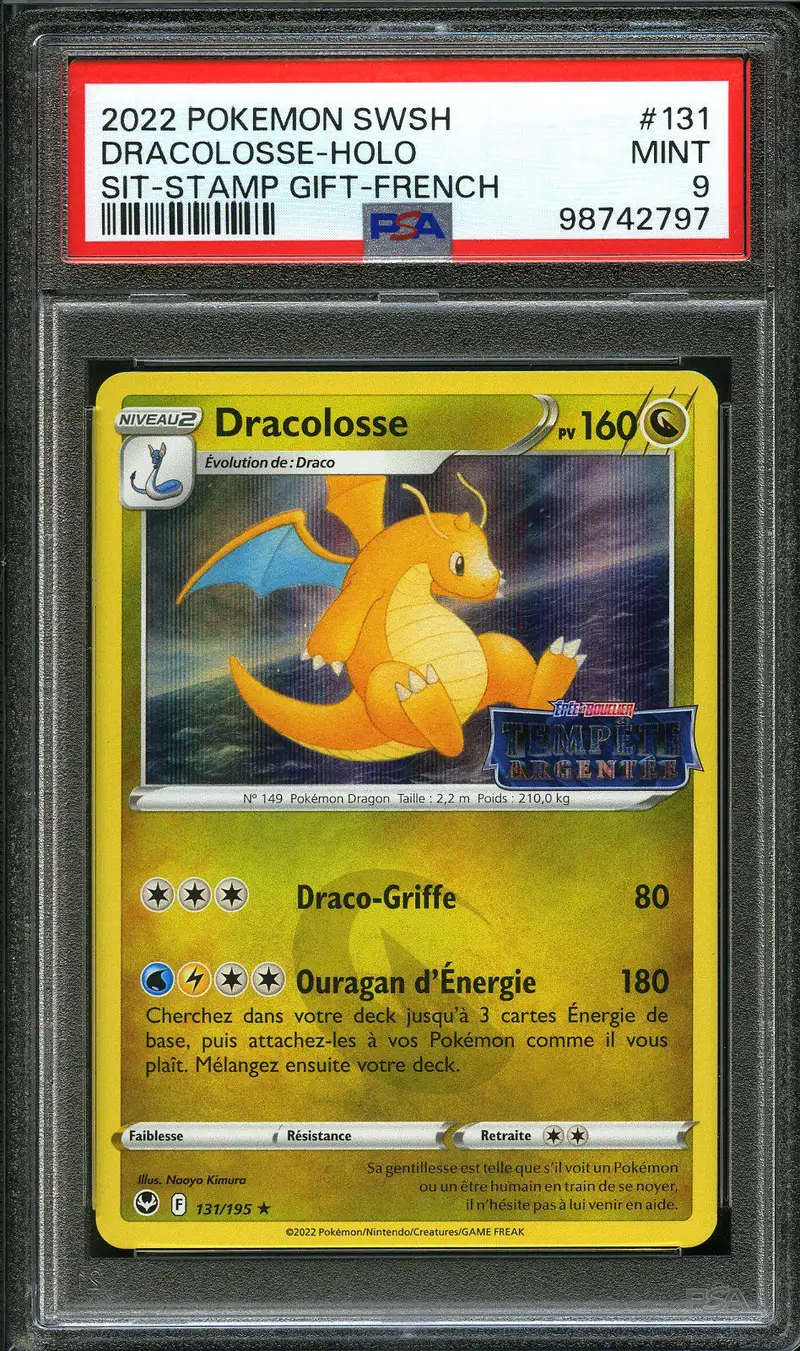 PSA 9 Dracolosse Holo