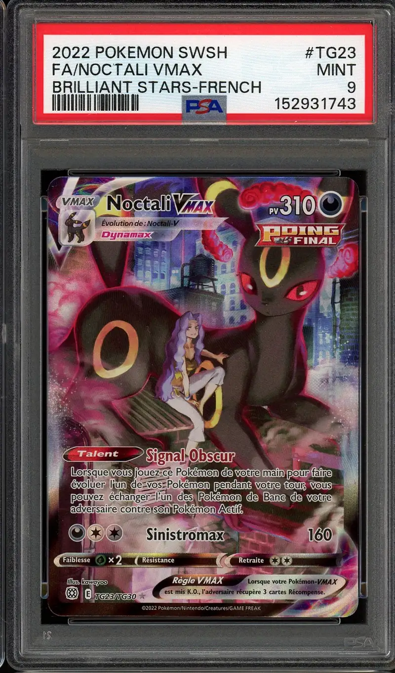 PSA 9 Noctali VMax