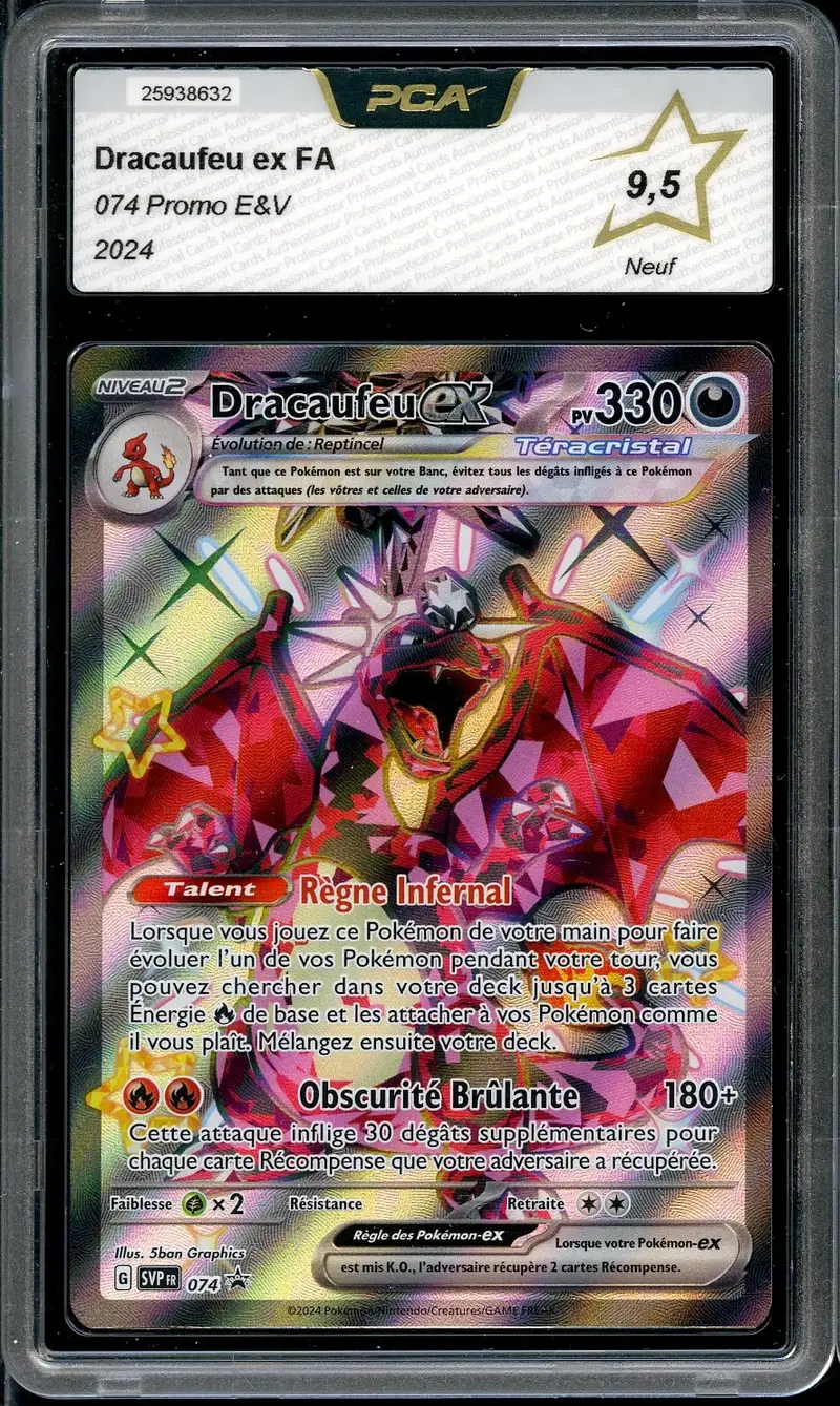 PCA 9.5 Dracaufeu Ex