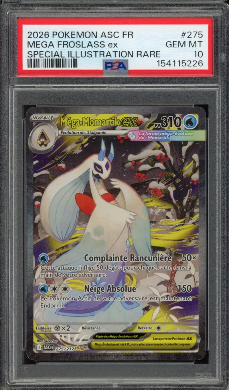 PSA 10 Méga-Momartik Ex