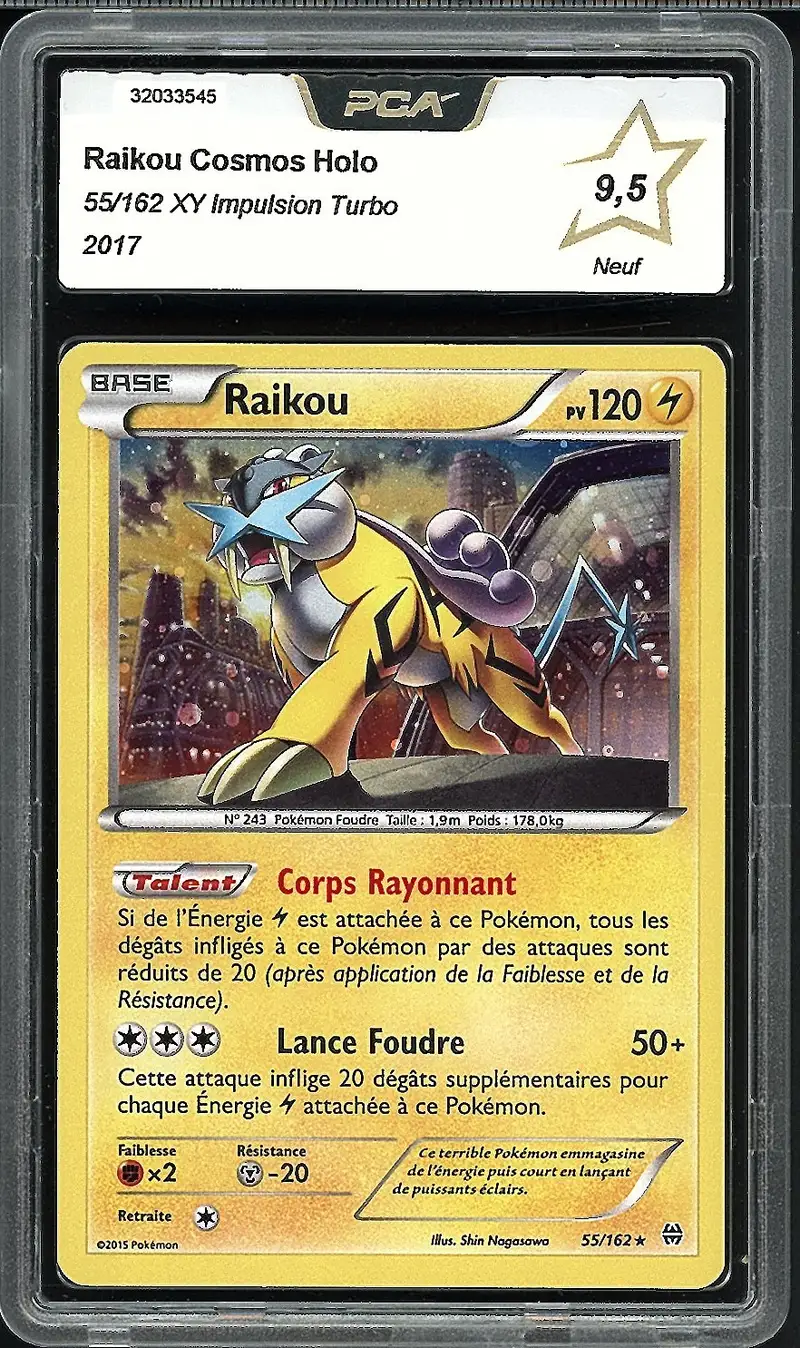PCA 9.5 Raikou Holo