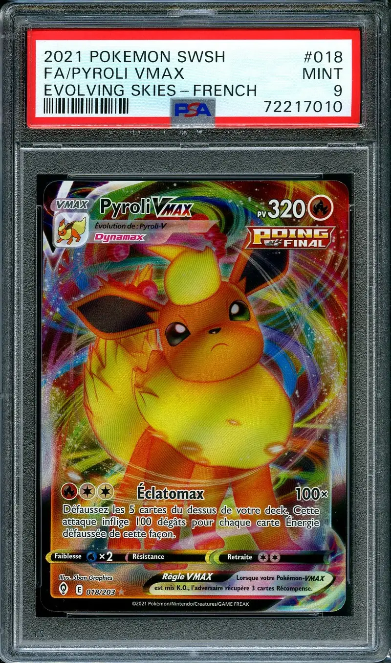 PSA 9 Pyroli VMax