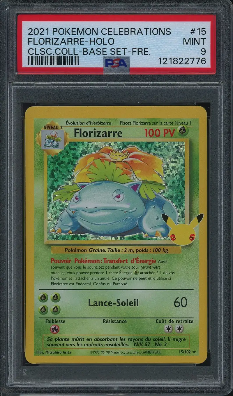PSA 9 Florizarre Holo
