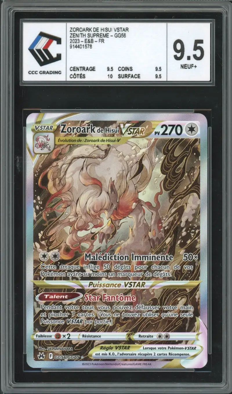 CCC 9.5 Zoroark de Hisui VStar