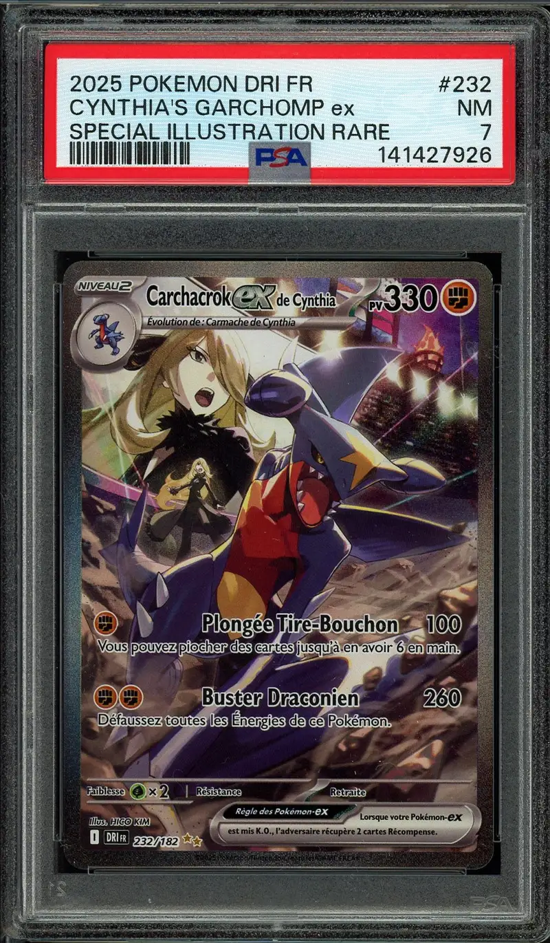 PSA 7 Carchacrok Ex de Cynthia