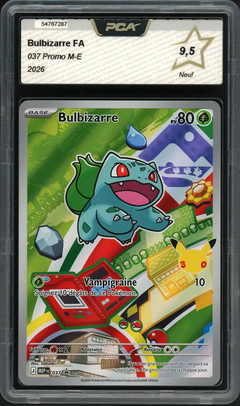 PCA 9.5 Bulbizarre