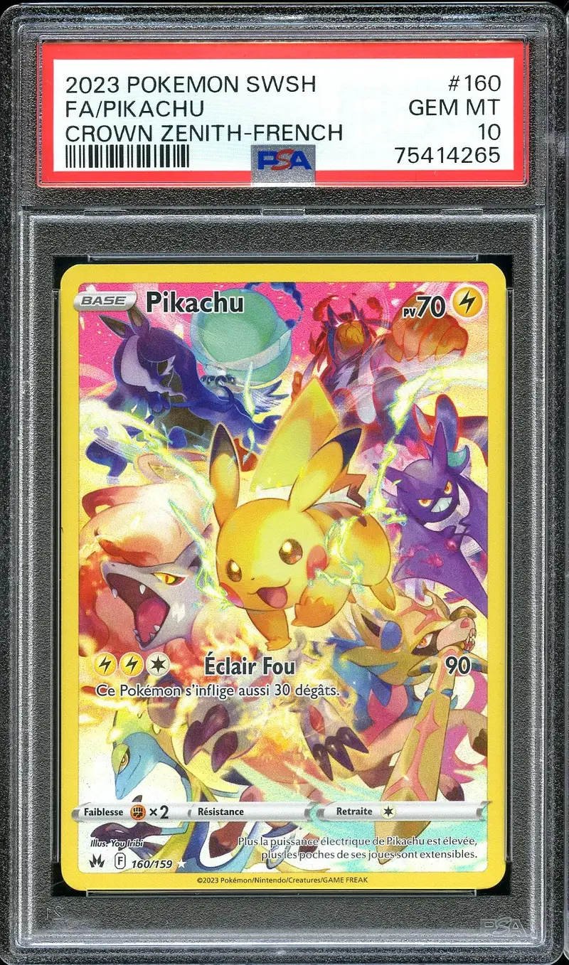 PSA 10 Pikachu