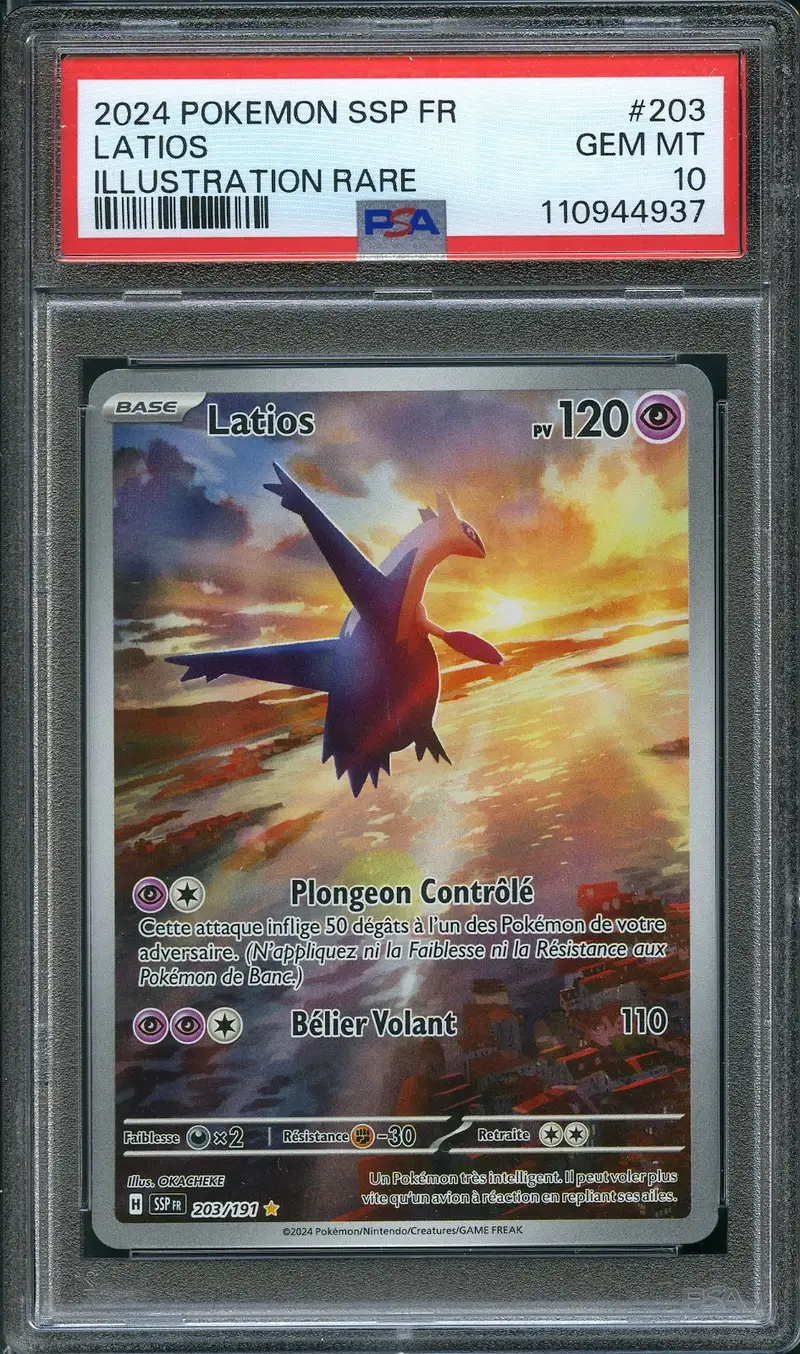 PSA 10 Latios