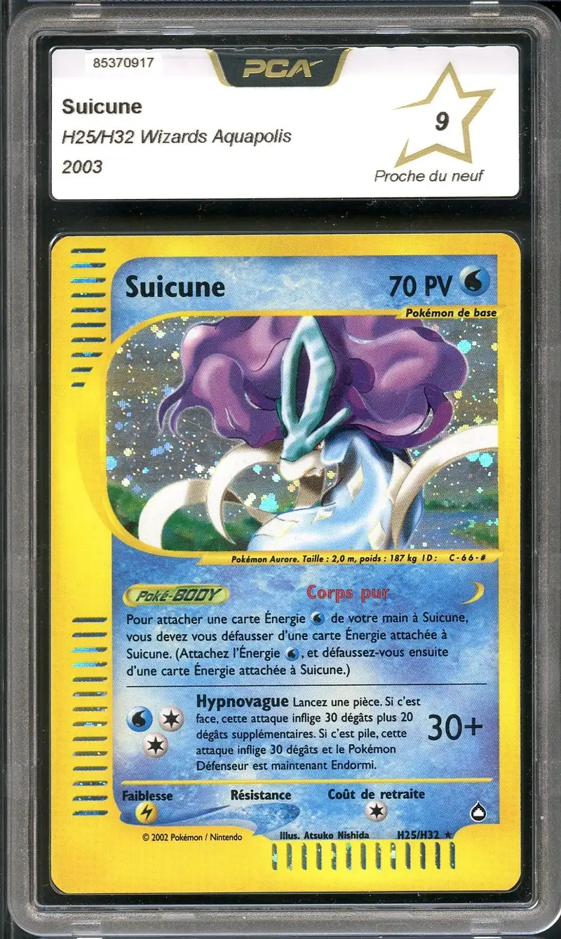 PCA 9 Suicune Holo