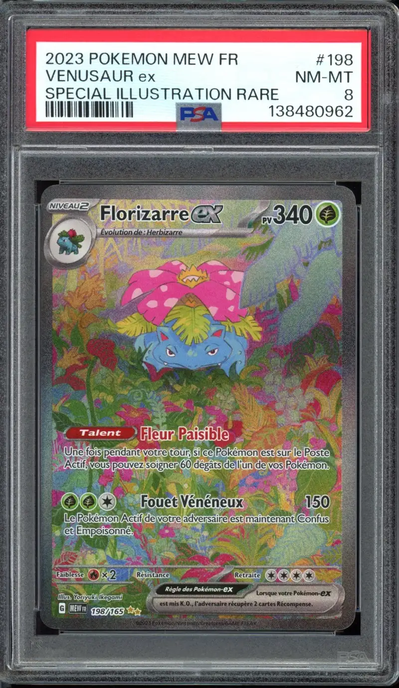 PSA 8 Florizarre Ex