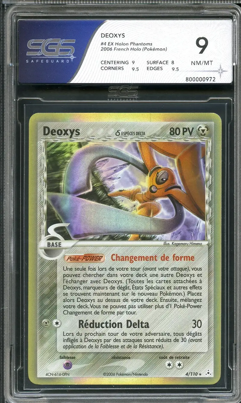 SGS 9 Deoxys Holo