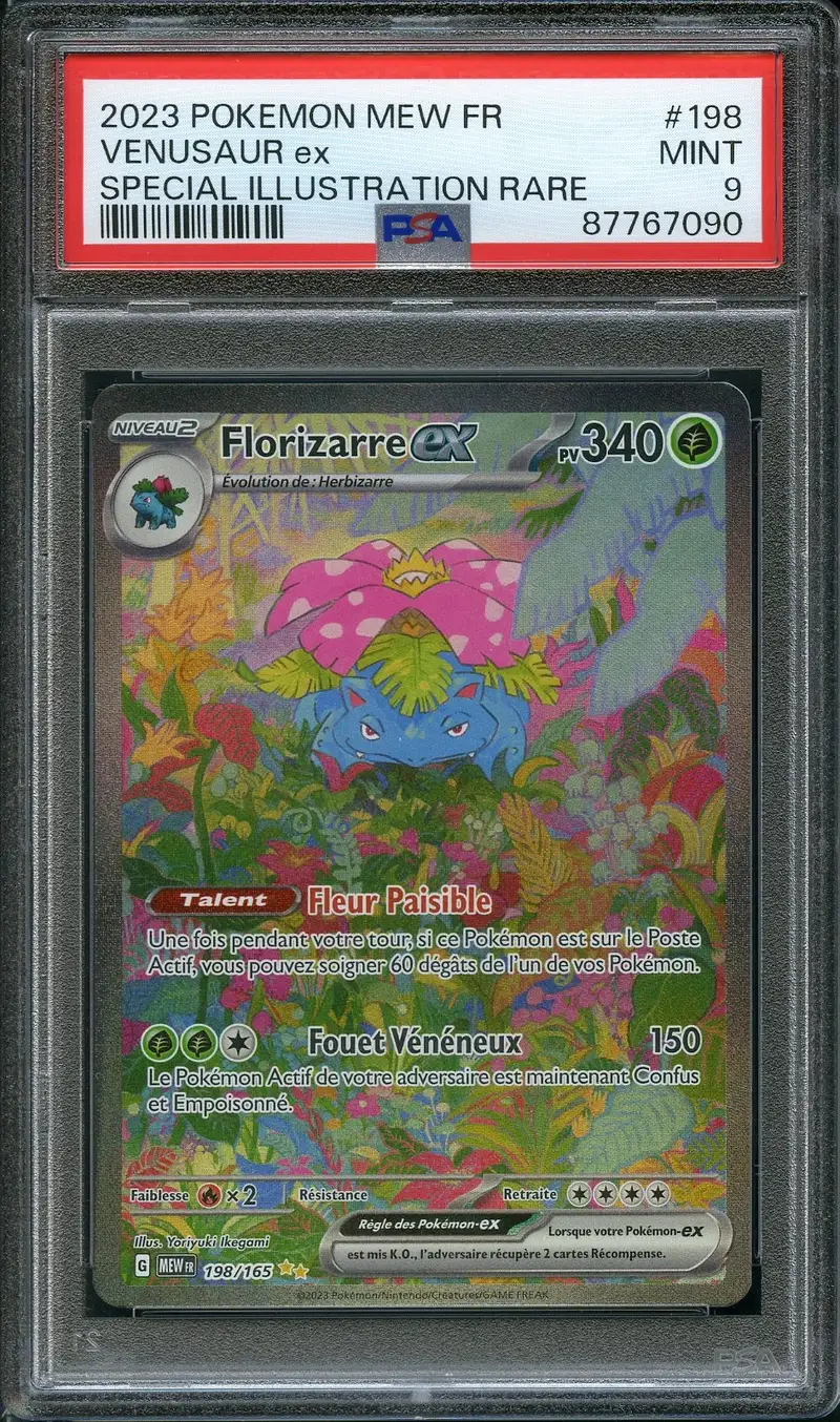 PSA 9 Florizarre Ex