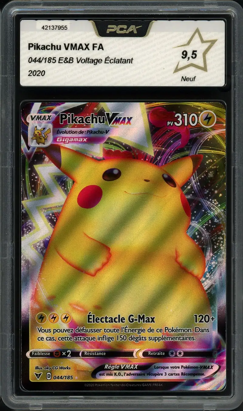 PCA 9.5 Pikachu VMax
