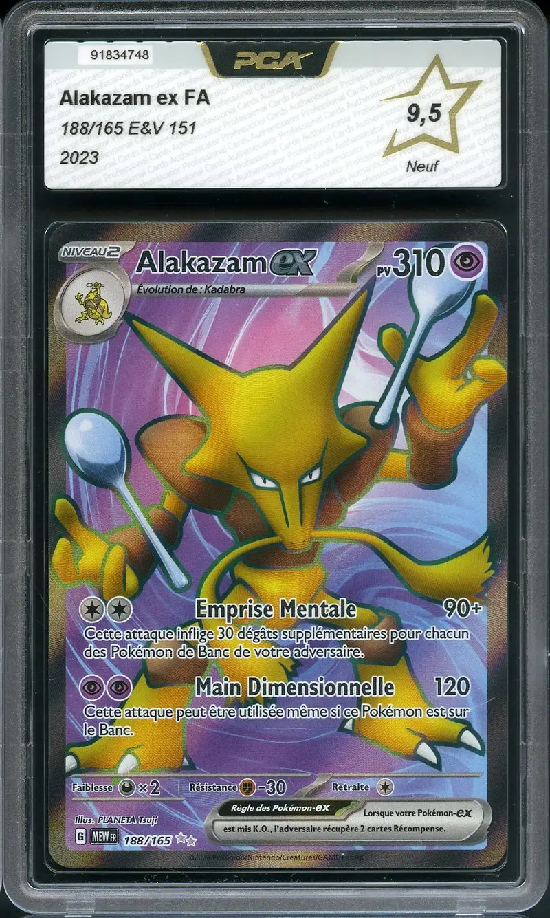 PCA 9.5 Alakazam Ex