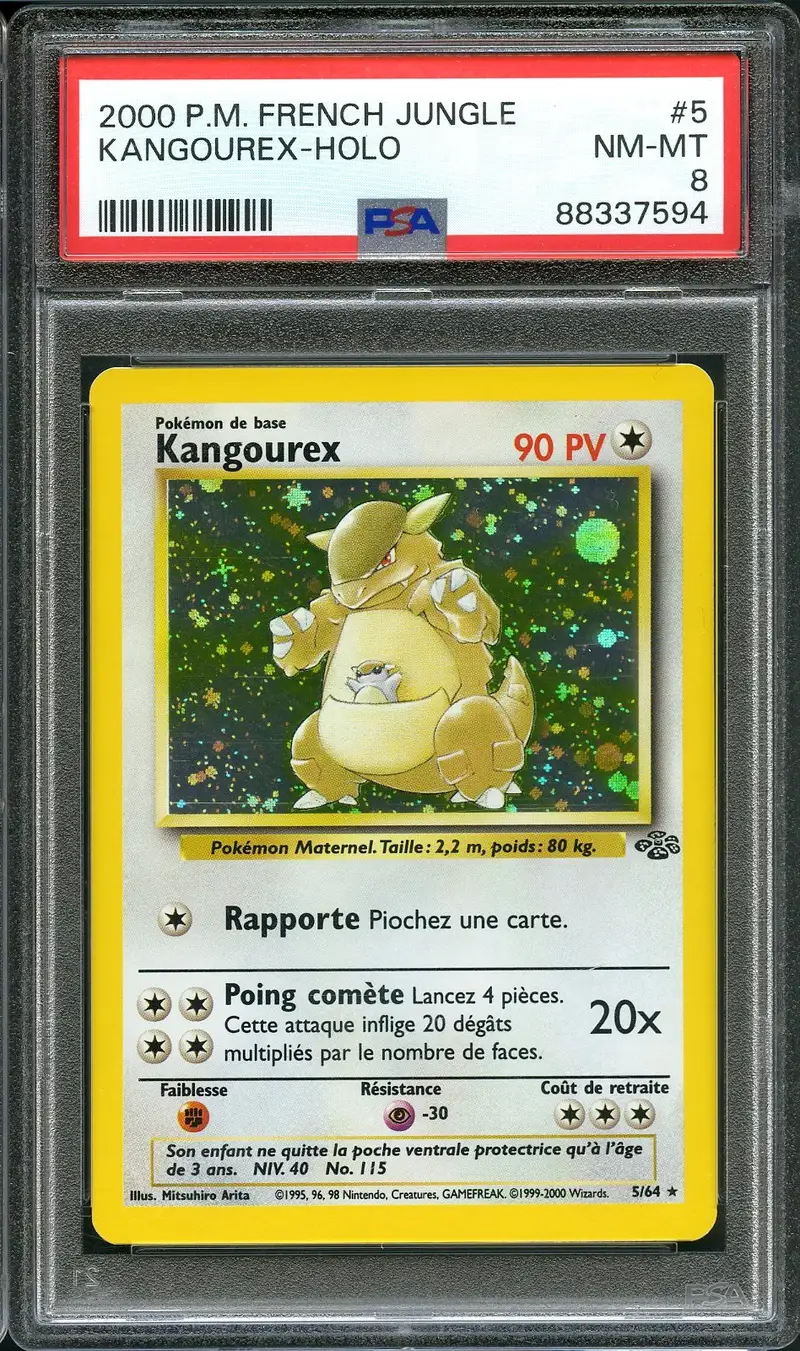PSA 8 Kangourex Holo