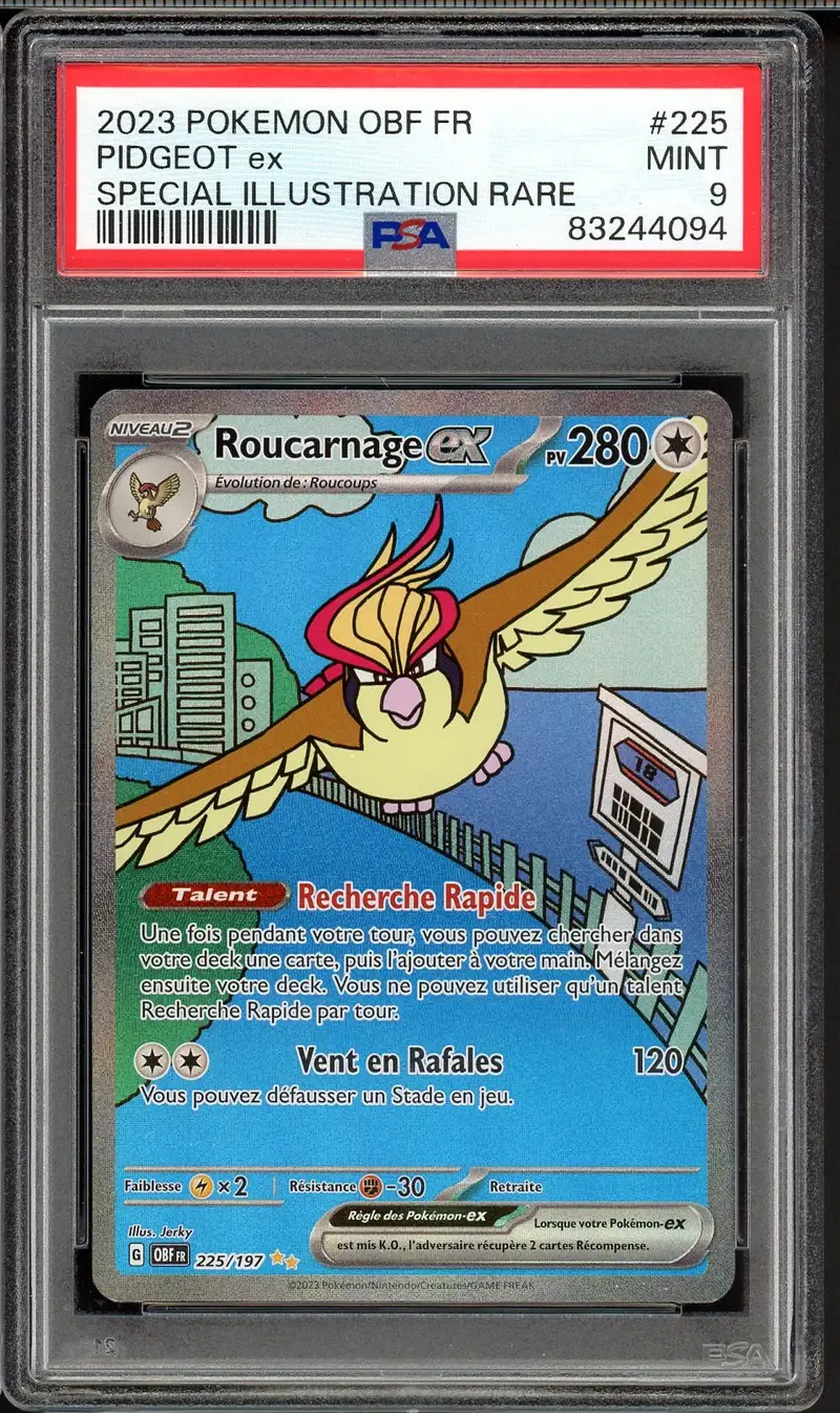 PSA 9 Roucarnage Ex