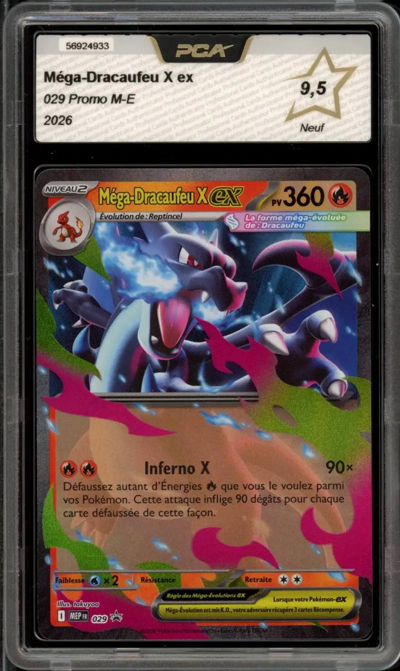 PCA 9.5 Méga-Dracaufeu X Ex