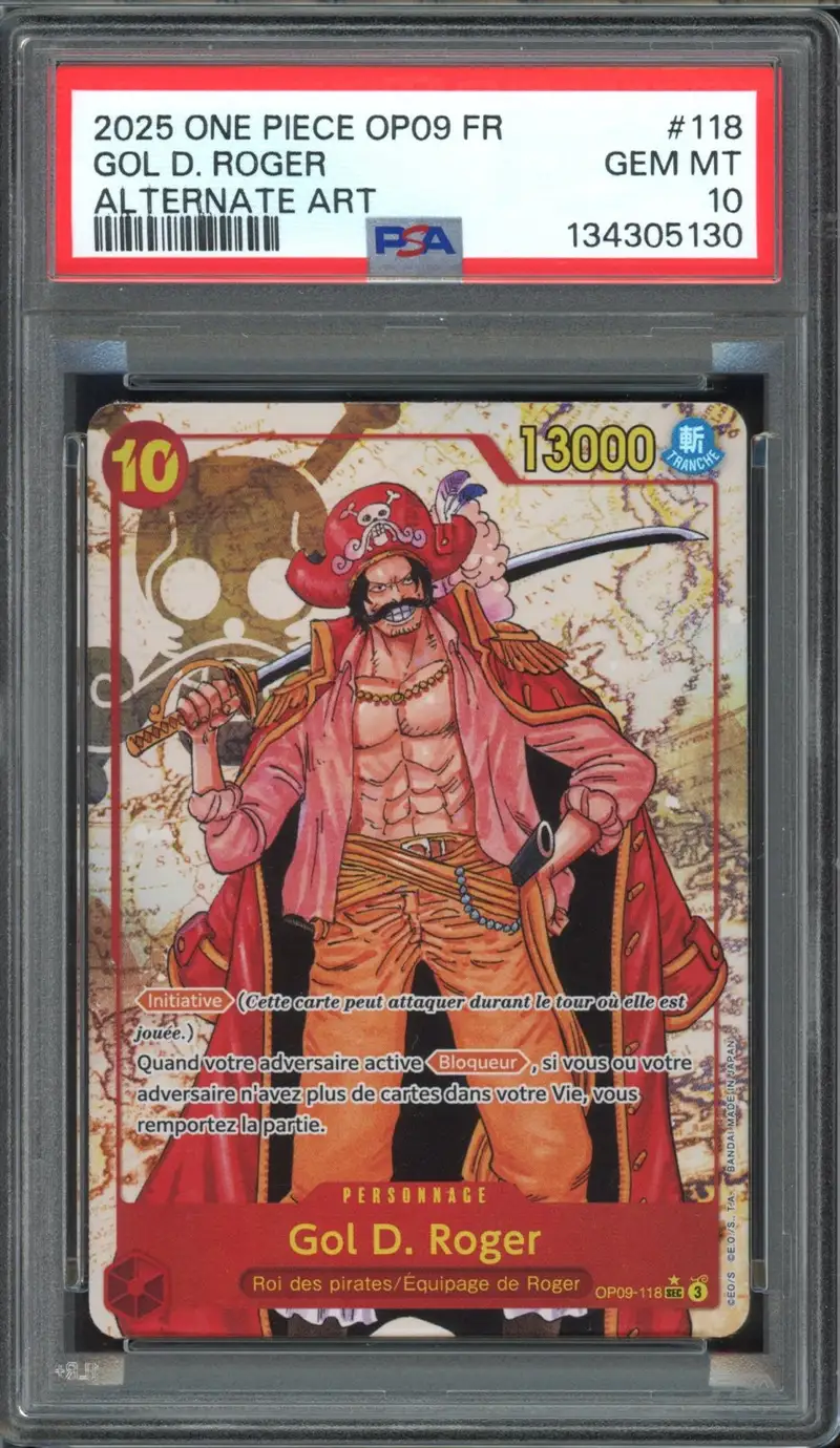 PSA 10 Gol D. Roger