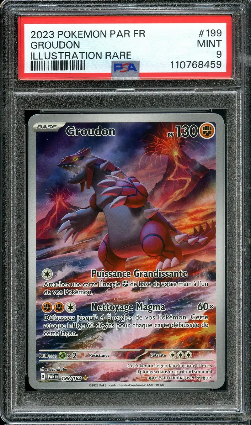 PSA 9 Groudon