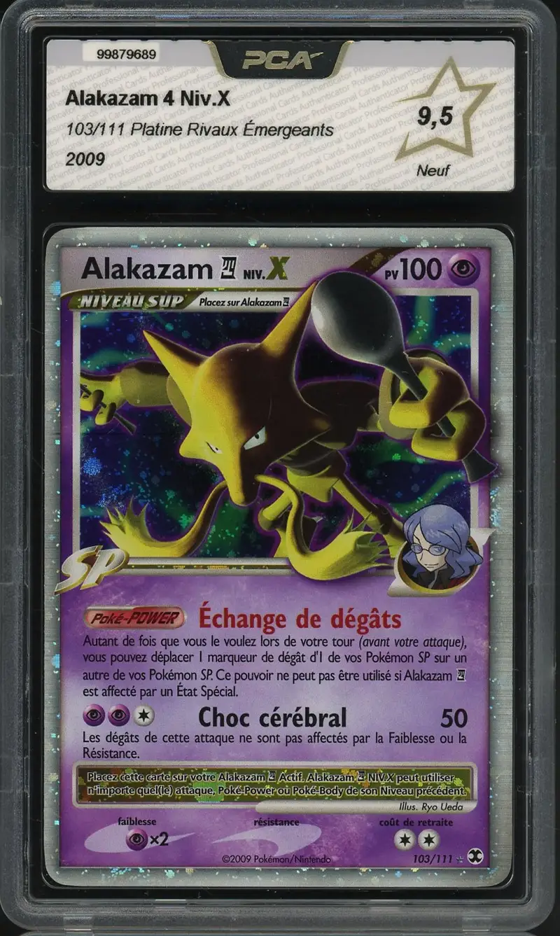 PCA 9.5 Alakazam 4 Niv. X